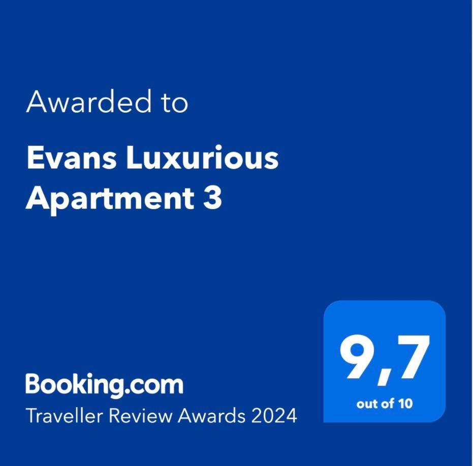 Evans Luxurious Apartment 3 Ираклио Екстериор снимка